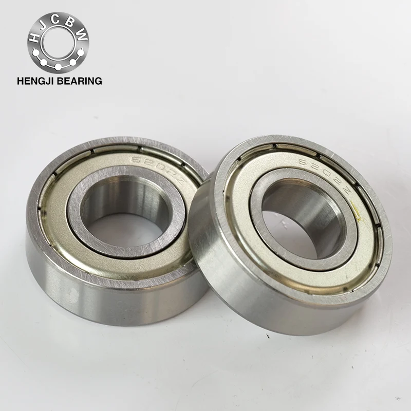 6202Z rolamentos de esferas de ranhura profunda da linha dupla